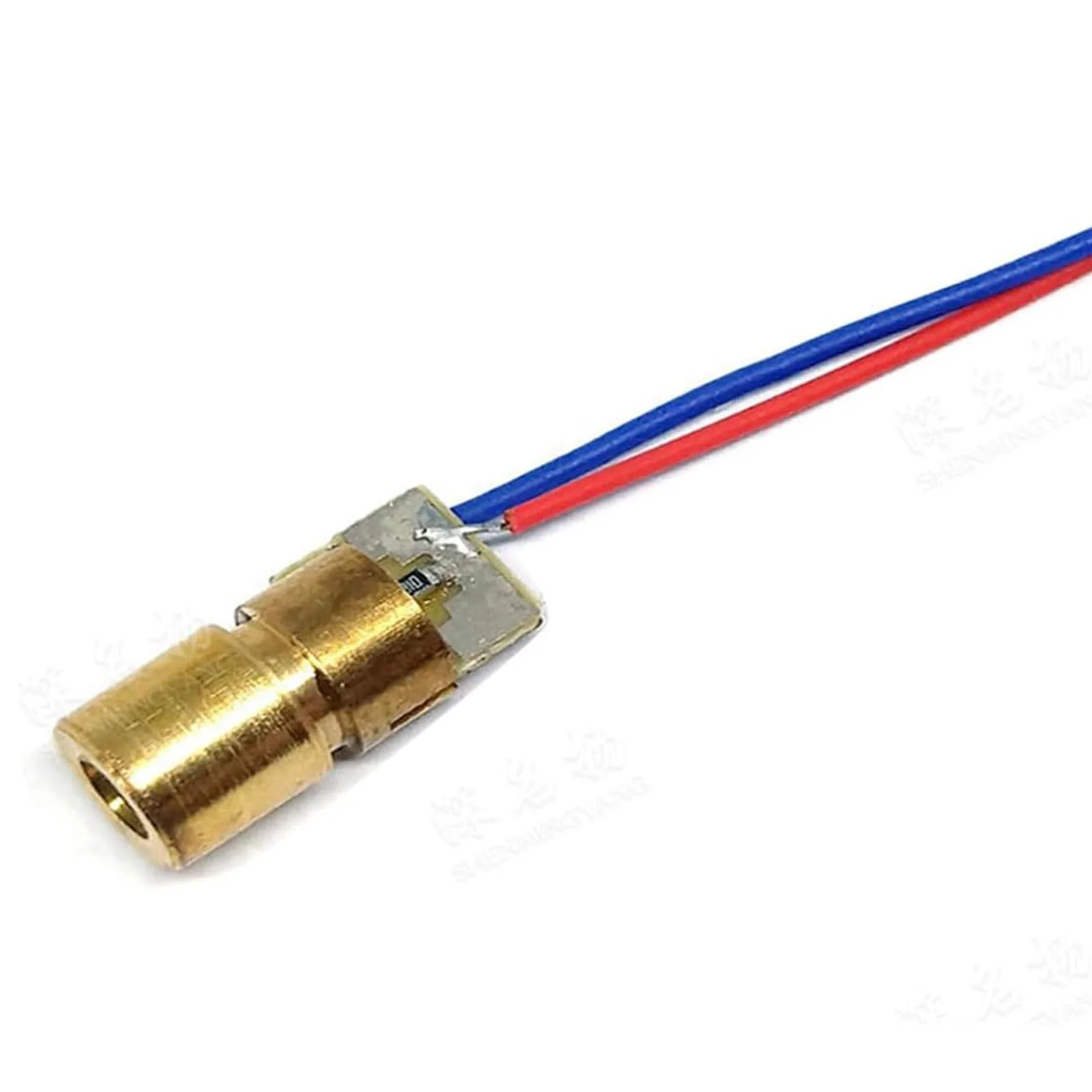 10 Uds diodos láser 5mW 650nm Diodo Dot circuito de Diodo láser 3V/5V módulo de cabeza de cobre puntero vista - imagen 5