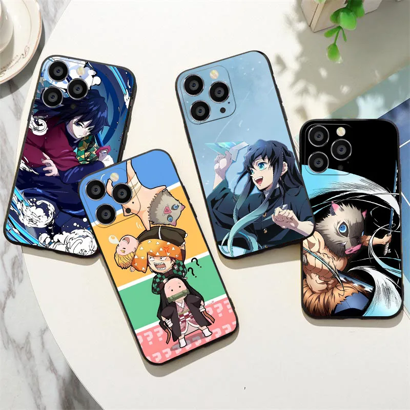CK-13 Demon Slayer funda de teléfono para OPPO A76 A54 A77S A60 A40 A80 Reno 2 2F 3 4F A55 A56 F7 - imagen 3
