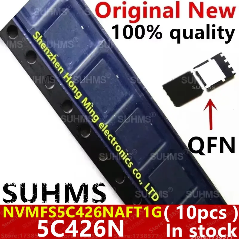(10 piezas) 100% nuevo NVMFS5C426NAFT1G NVMFS5C426N 5C426N QFN-8