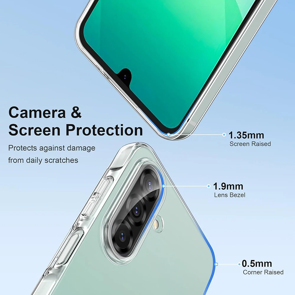 Funda de teléfono suave transparente de silicona ultrafina para Samsung Galaxy A56 A55 A54 A53 A52 A52s A51 A50 4g 5g carcasa trasera transparente - imagen 3