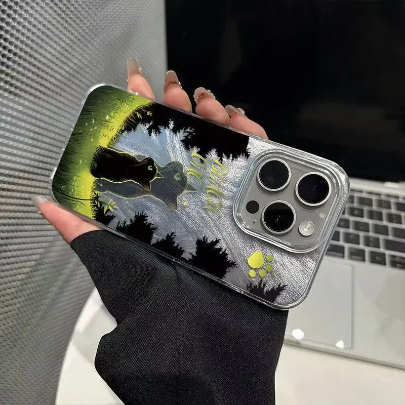 Funda de teléfono IMD con bonito dibujo de flor del bosque para Xiaomi Redmi Note 14 13 12 Pro Plus 5G 12S 11 Redmi 13 12 14C 13C - imagen 4