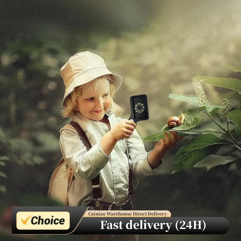 Microscopio Digital de aumento de 500X con lupa electrónica LED HD para monedas, cámara de microscopio con pantalla IPS de 3 pulgadas para el hogar y la Oficina