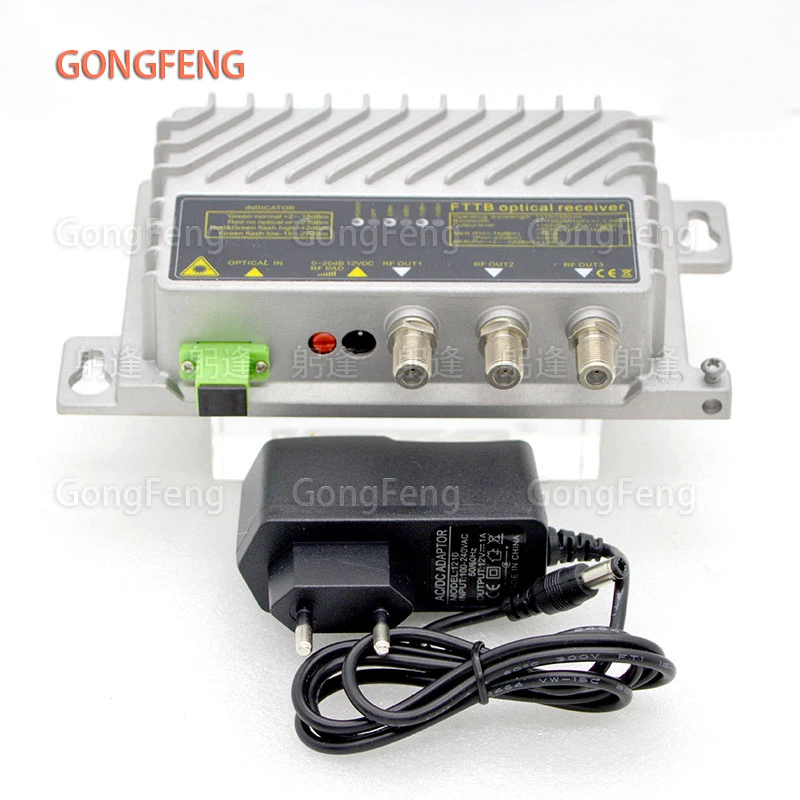 Receptor óptico 1550nmFTTB CATV WDM Mini nudo Control óptico AGC receptor ultrabajo -23dBm salida de alto nivel precio bajo al por mayor - imagen 5