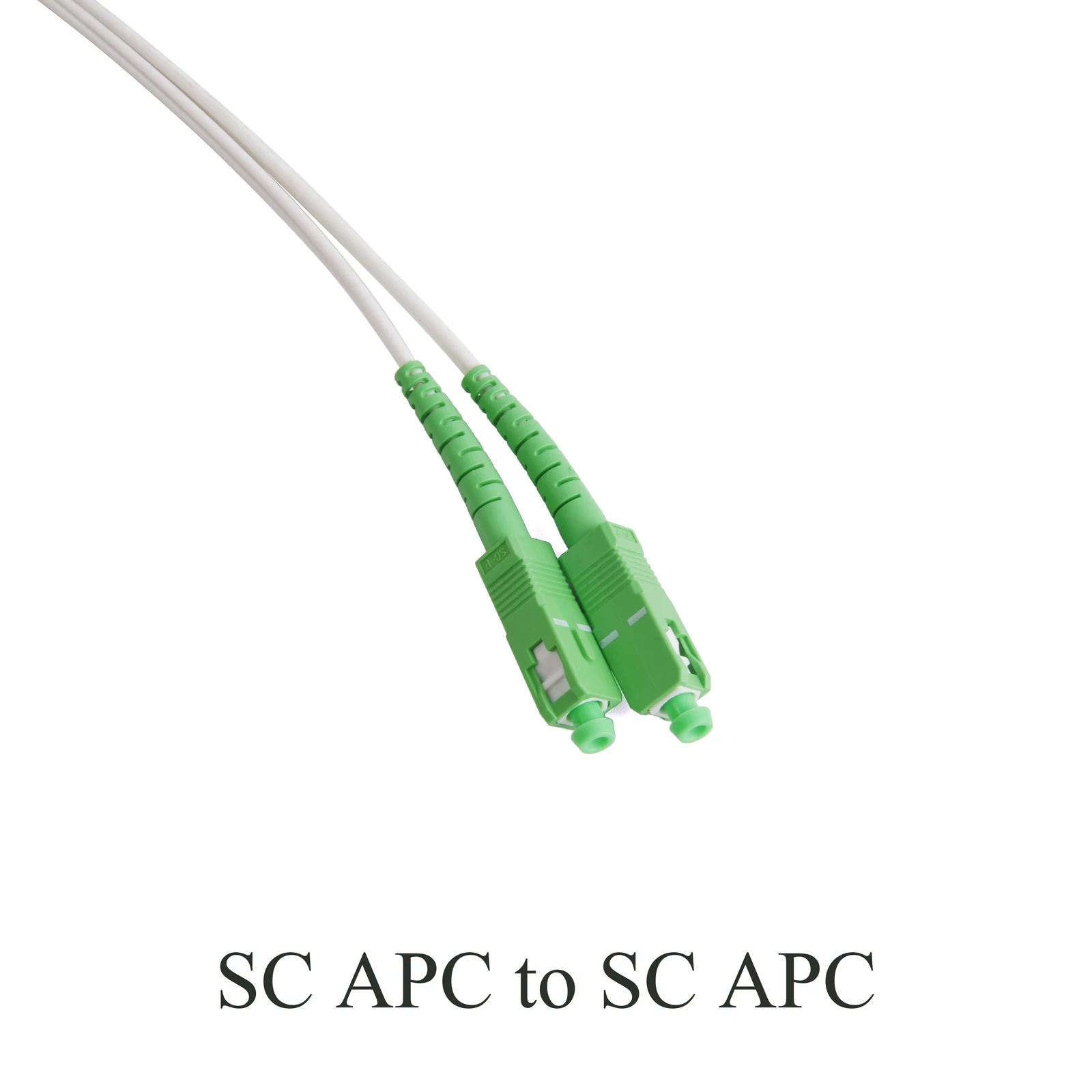 Cable de extensión de fibra óptica APC SC a SC, Cable de conexión de conversión interior monomodo de un solo núcleo, 100M/110M/120M/150M/200M - imagen 5