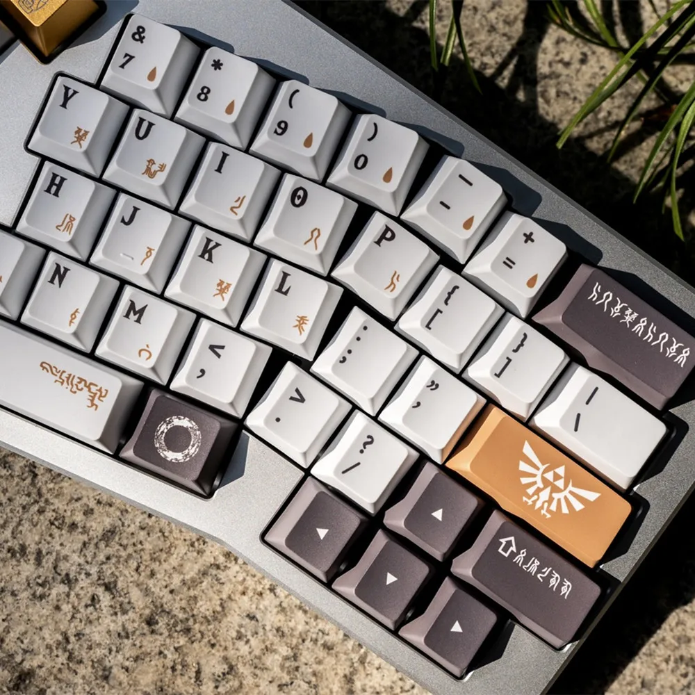 Teclas PBT de 142 teclas, perfil de cereza ISO, diseño ANSI, sublimación de tinte, teclas DIY para teclado mecánico para jugar Mx Switch - imagen 4