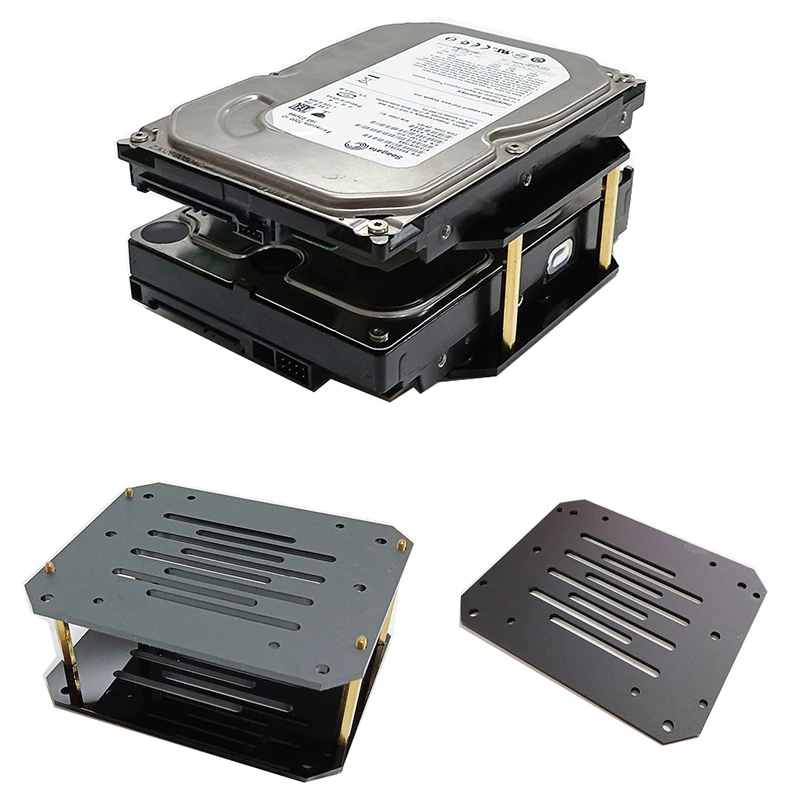 Bandeja Disco Duro HDD SSD Apilable 3,5'' y 2,5''
