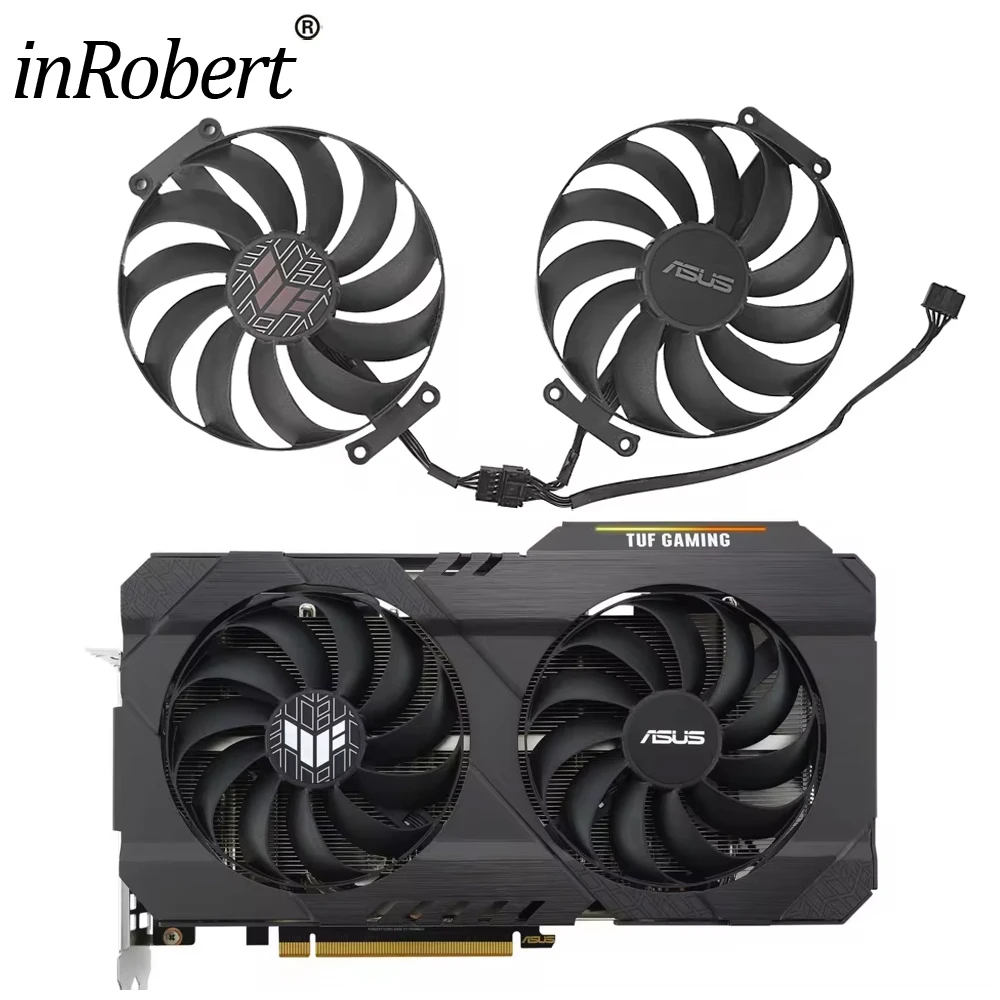 Nuevo ventilador enfriador CF1010U12D de 95mm, reemplazo para ASUS TUF Gaming RX 6500 XT OC edición 4GB GDDR6, ventilador de refrigeración de tarjeta gráfica