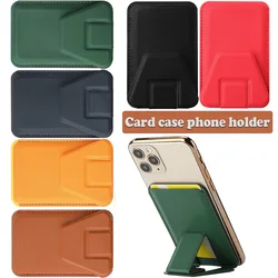 Funda Cartera Móvil Adhesiva – Soporte Plegable con Ranuras Tarjetas
