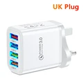 UK Plug White