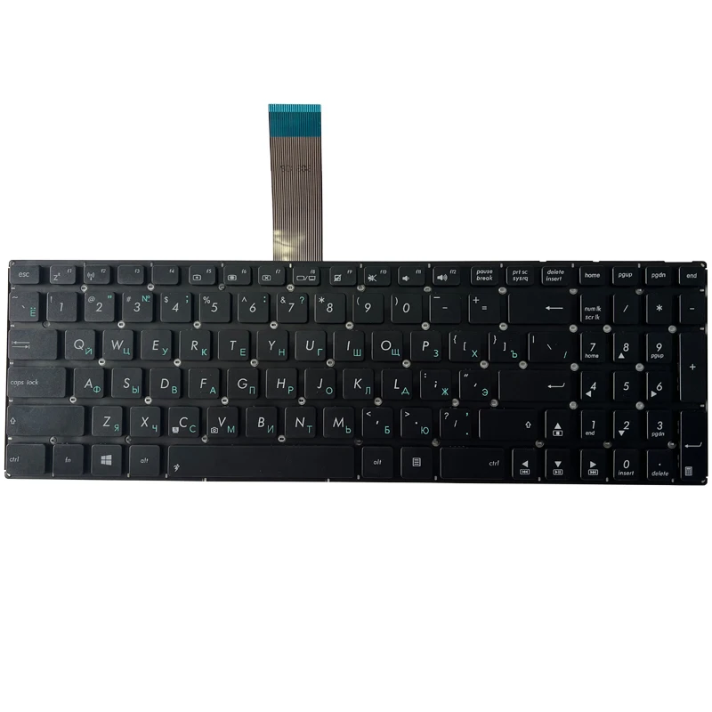 Ruso RU teclado del ordenador portátil para Asus 0KNB0-6111RU00 AEXJ5U01010 0KNB0-6103US00 AEXJ5R01110 0KNB0-6124UI00 9Z.N8SSQ.21D - imagen 3