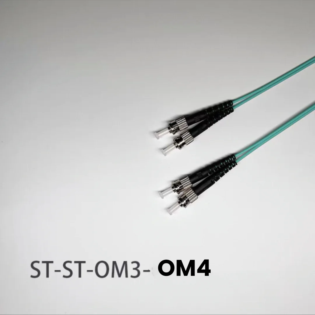 Cable de conexión de fibra ST-ST OM3 OM4 dúplex 20m 30m 100m ST DX cable multimodo 1m2m3m5m7m10m puente de fibra óptica envío gratis ELINK - imagen 5