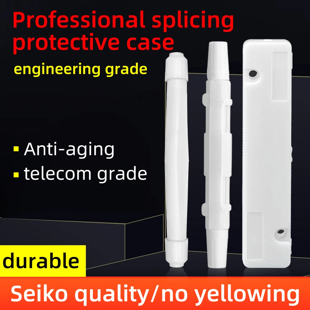 Caja de protección de fibra óptica, cable óptico de alambre de cuero, caja protectora de tubo termorretráctil, plástico aislante - imagen 5