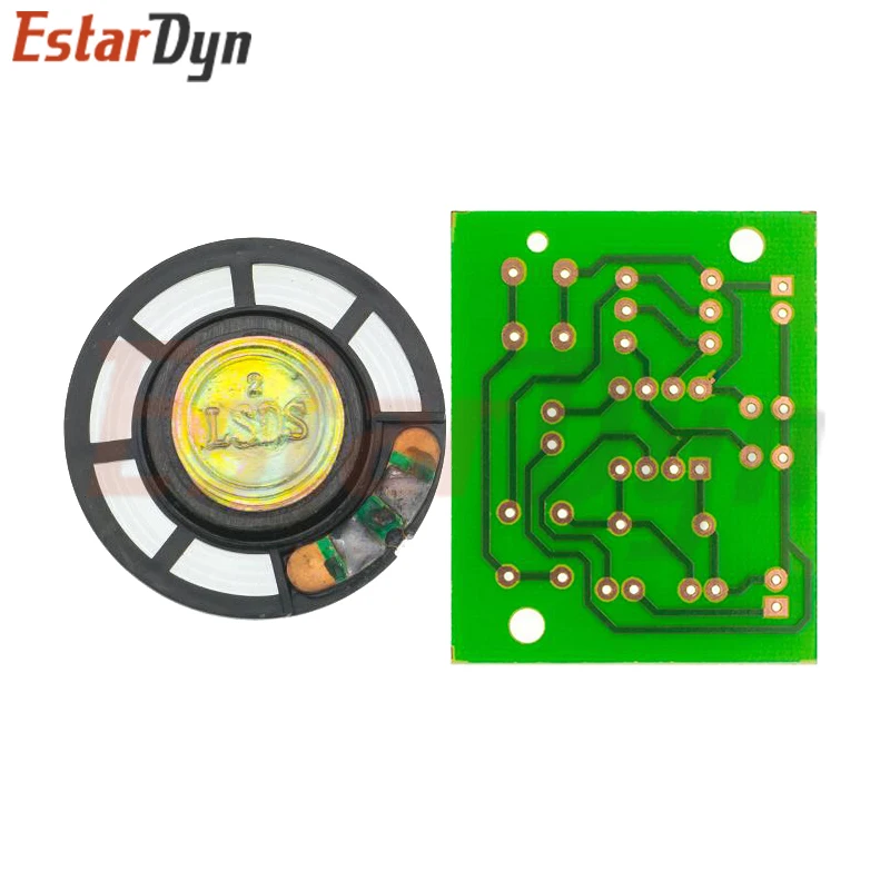 NE555 timbre Suite producción electrónica timbre Suite DIY Kit Ding dong timbre PCB laboratorio de soldadura - imagen 2