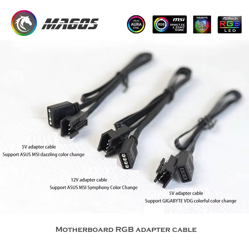 Phanteks Adaptador RGB 4-pin a 3-pin para ventiladores LED