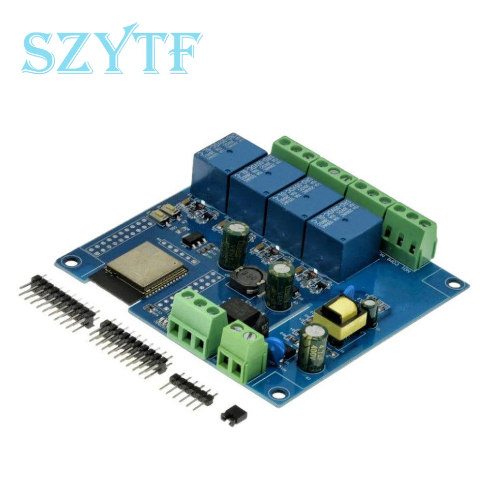 Módulo de relé compatible con Bluetooth, WiFi ESP32, 1/2/4/8 canales, AC90-250V DC5-30V, automatización del hogar inteligente - imagen 5