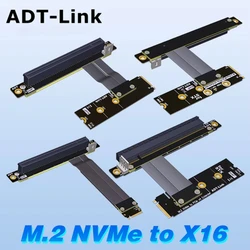 ADT-Link R43 Series Adaptador M.2 NVMe a PCIe 3.0 x16 Elevador