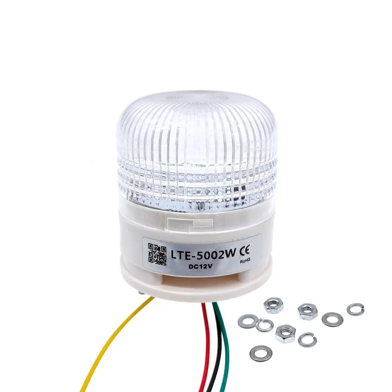 Piloto LED Aviso 3 Colores con Zumbador Multitensión - imagen 4
