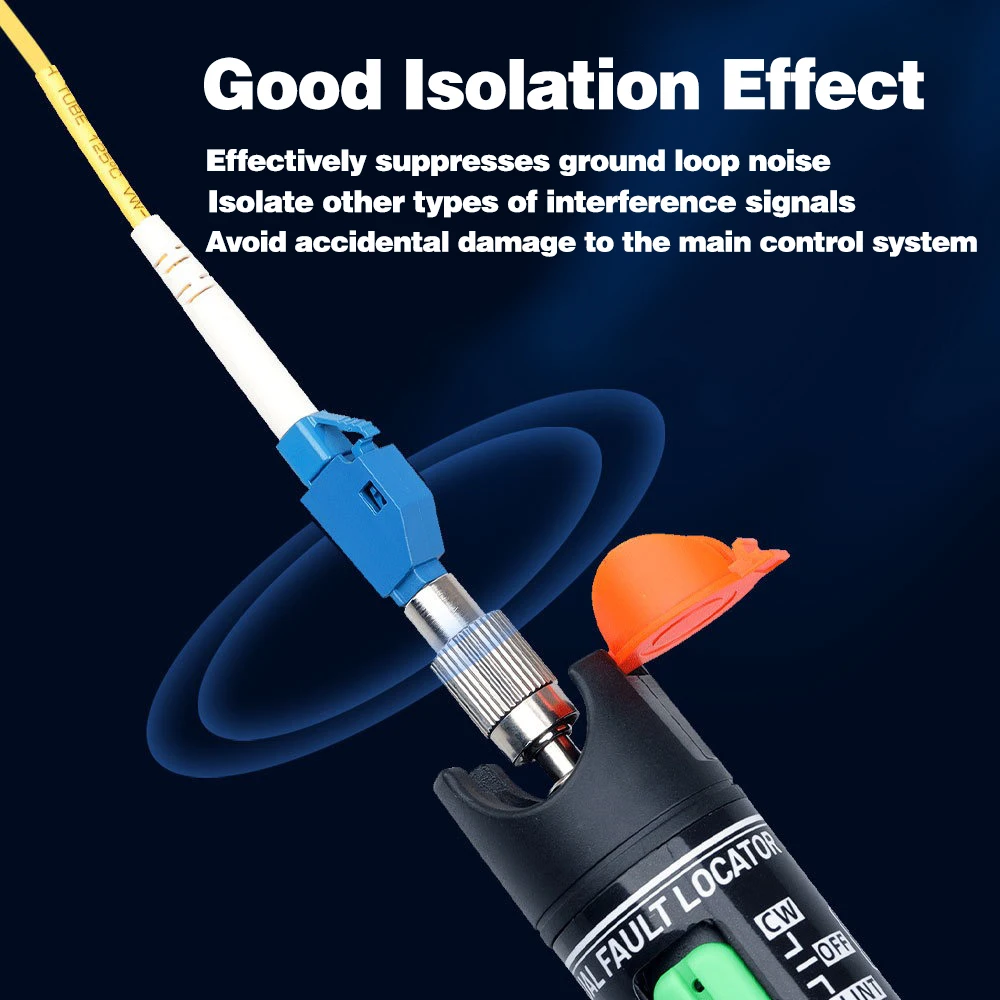 HOOLNX Fiber Optic Adaptor Single Mode 9/125um FC Male to LC Female FC- LC（Male-Female）Fiber Hybrid Adaptor - imagen 4