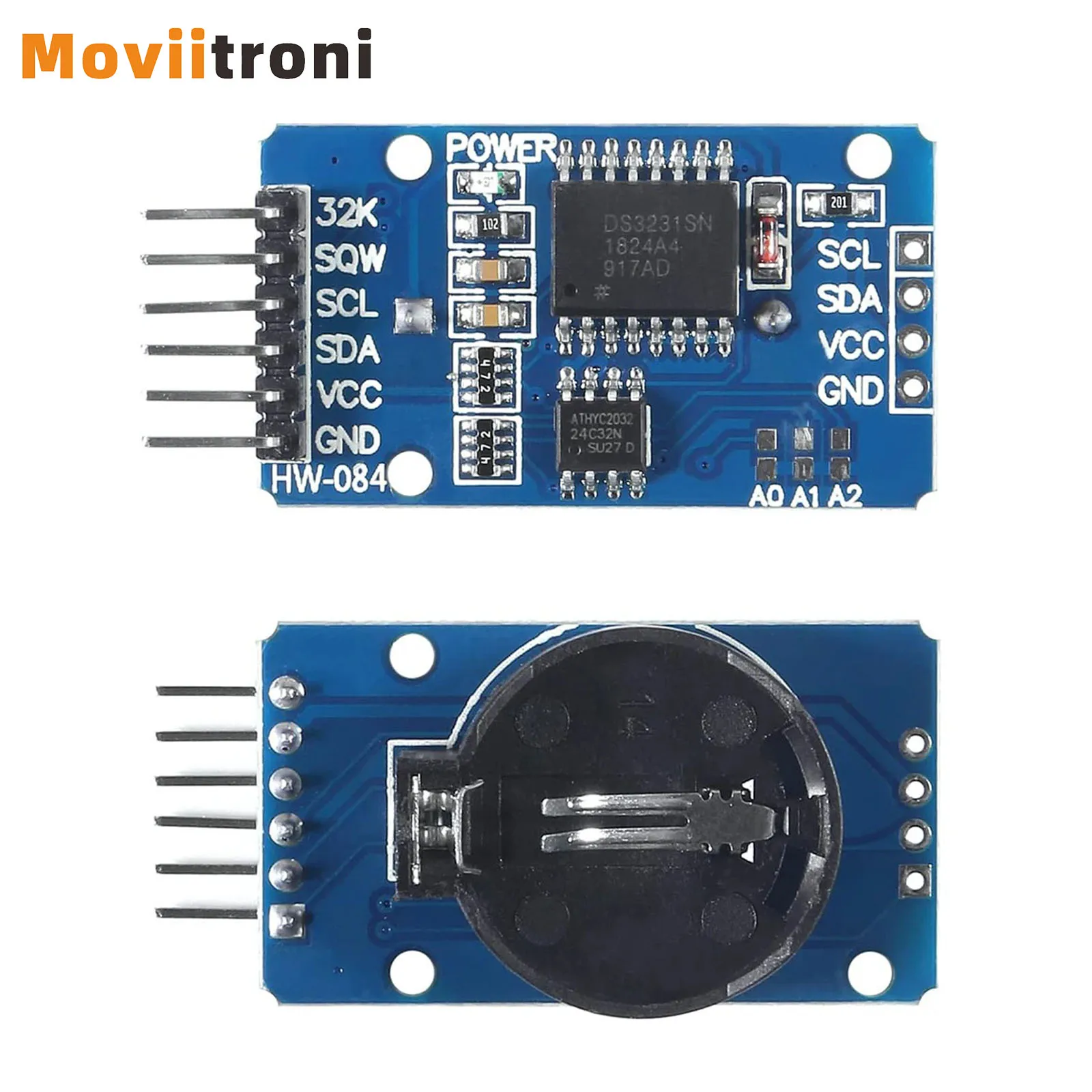 1 Uds DS3231 AT24C32 IIC RTC módulo reloj temporizador módulo de memoria batidos reemplazar la placa