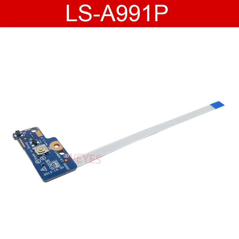 LS-A991P-botón de encendido con Cable, para HP Pavilion 15-G 15-R 15-R221TX 749650 250 G3, 256