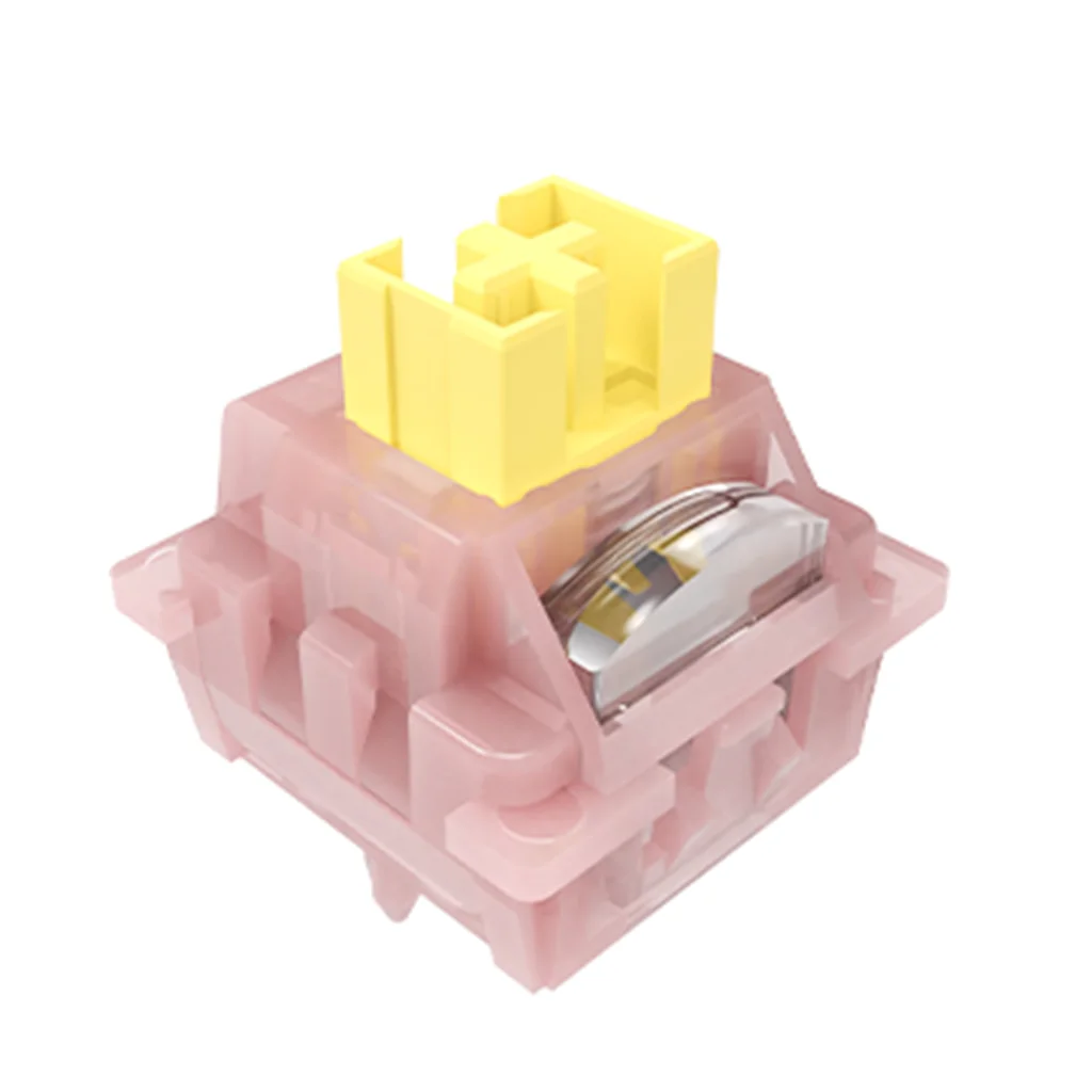 OUTEMU-interruptor magnético silencioso de melocotón, 40g, interruptores magnéticos silenciosos lineales, configuración gratuita, interruptores de teclado para juegos OUTEMU de viaje - imagen 3