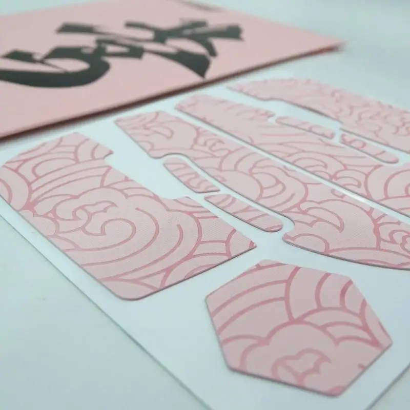 R53C Gaming Mouse Grip Tape Pre Cut For Perfect For GPRO 2 Wireless Mouse Side Stickers Enhances Grip And Absorbs Moisture - imagen 3