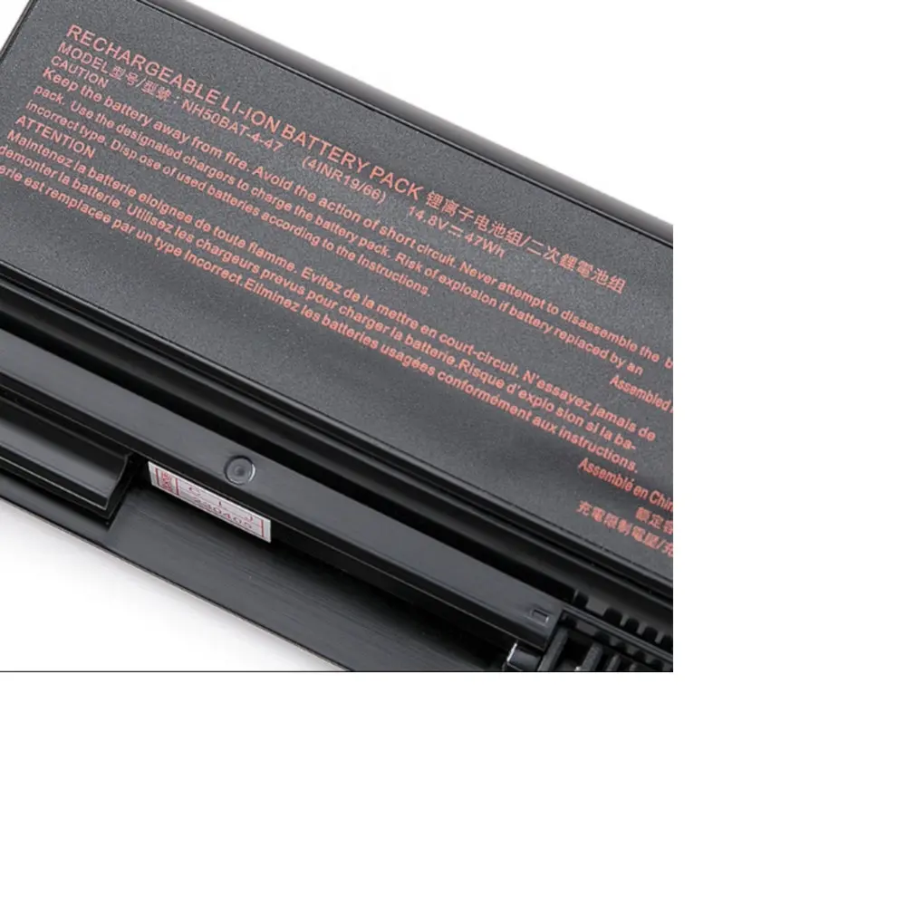 NH50BAT-4 batería del ordenador portátil para Clevo NH70RAQ NH55EDQ NH50RA NH55RCQ NH58RDQ NH70RHQ NH58RCQ para machenike T58 para Sager NP6875 - imagen 3