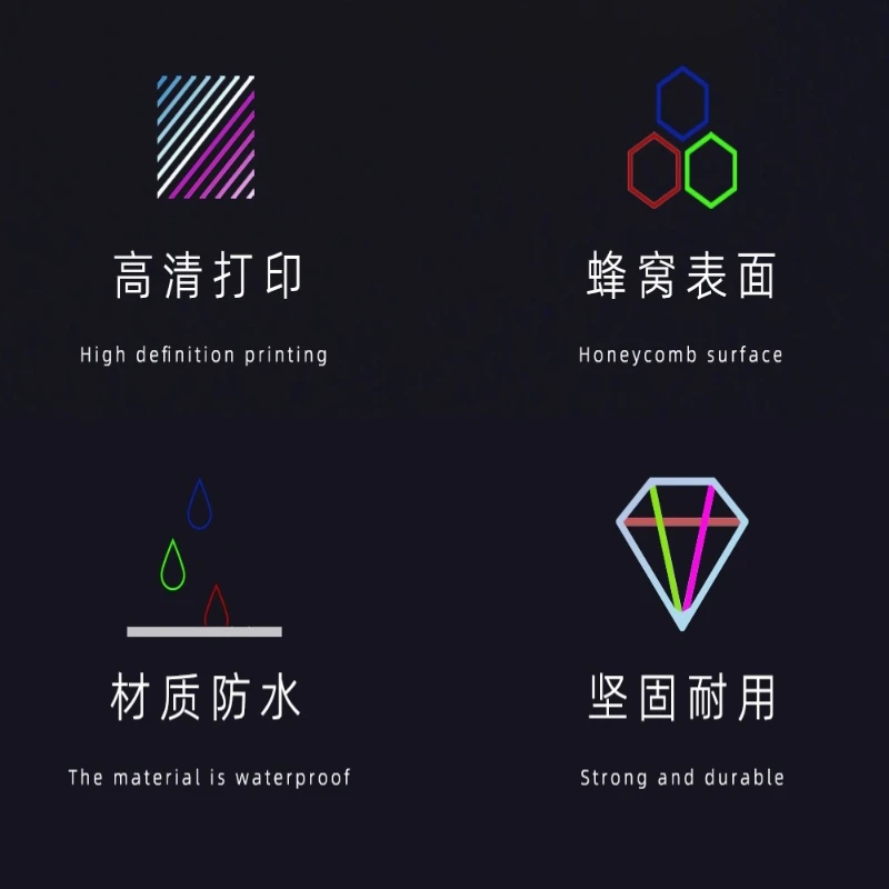 Alfombrilla de ratón de cristal fotovoltaico, traje de baño para fiesta, surf, patrón personalizado, EVA FPS, alfombrilla para mesa de juegos, Esports, regalos DIY lisos endurecidos - imagen 5