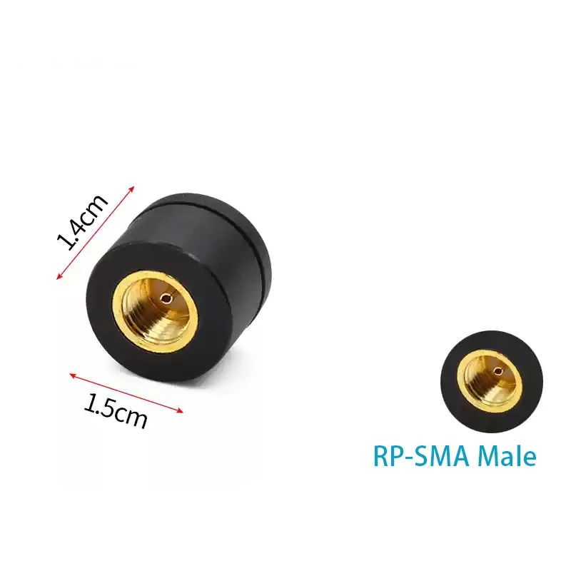 2 uds antena WiFi 2,4 GHz/5,8 GHz banda Dual 3dbi conector RPSMA/SMA goma Aeria Mini tarjeta PCI cámara adaptador USB enrutador de red - imagen 3