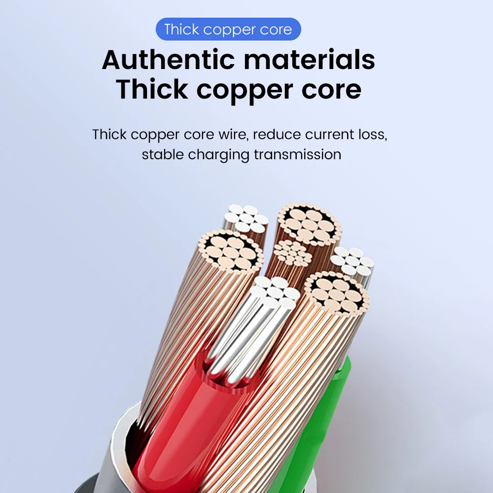 Cable de datos de resorte para coche 6A, Cable de carga rápida retráctil 2 en 1 USB A a doble tipo C para iphone 15, Samsung, Xiaomi, Huawei - imagen 4