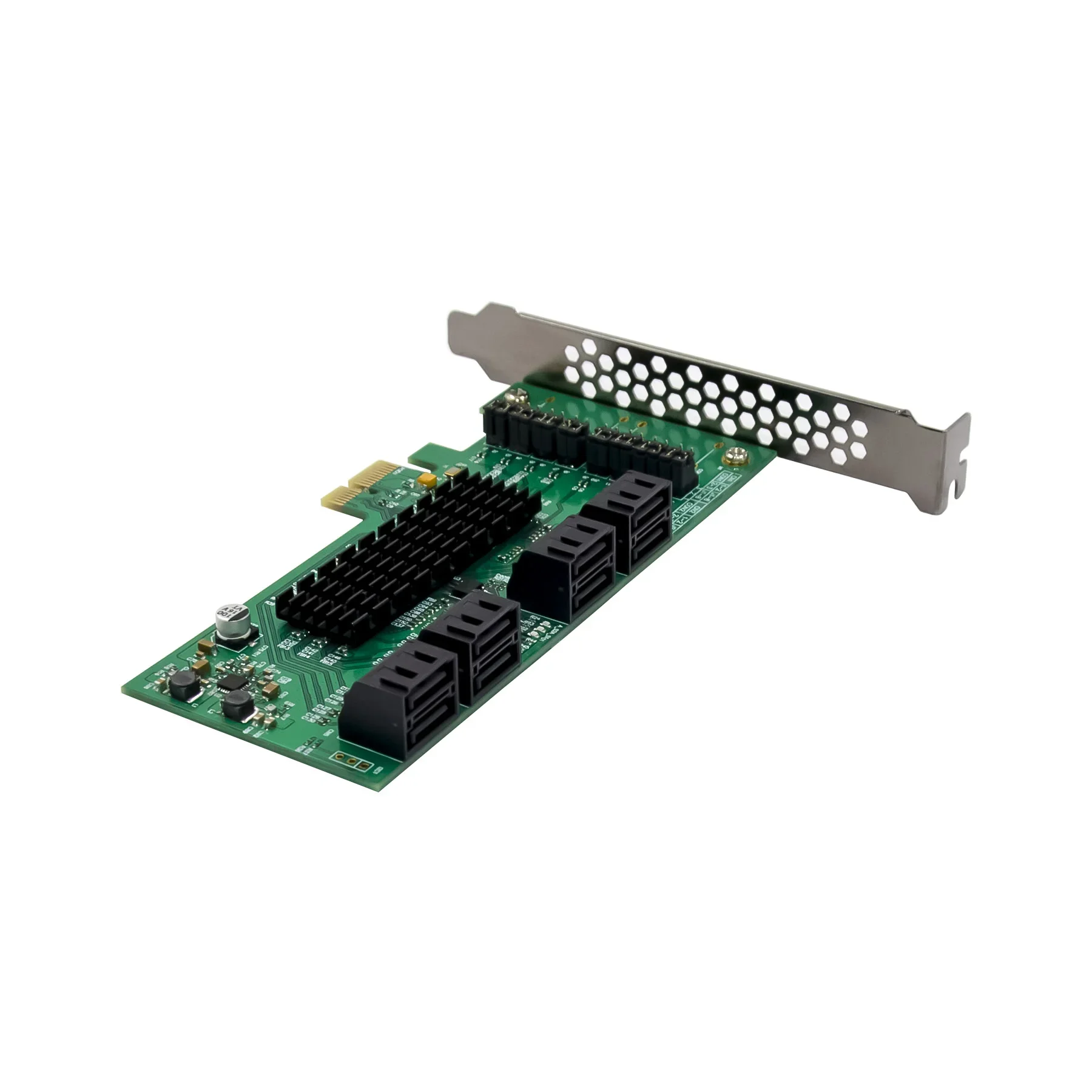 Tarjeta de expansión SATA 3 PCI Express de 8 puertos, controlador PCI-E SATA, adaptador PCIE 1X a SATA3.0 de 6 Gb, tarjetas adicionales, chip Marvell 9215 - imagen 3
