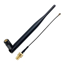 Amplificador de antena LoRa 868/915 MHz 6 dBi SMA macho-U.FL