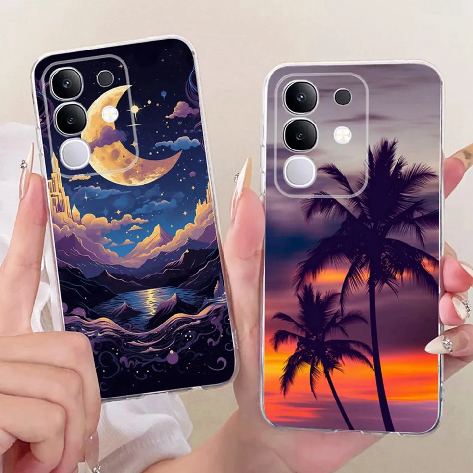 2025 funda fresca de moda para Vivo Y29 4G Y29s Y29t 5G funda de silicona suave TPU para Vivo Y29S Y29T Y29 4G fundas de teléfono