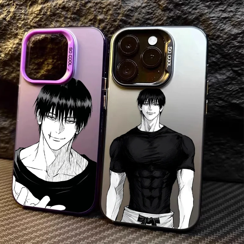 Funda de teléfono para Xiaomi Redmi Note 13 14 11 12 Pro Plus 4G 5G 12S 11S 10S 10 9 9S 12C 13C 14C A3 A4 Jujutsu Kaisen Toji Fushiguro - imagen 3