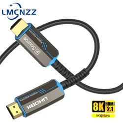 Cable HDMI 2.1 Fibra Óptica 8K 60Hz 4K 120Hz HDR eARC