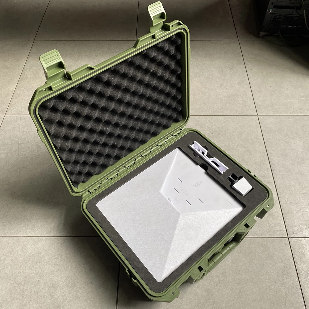 Estuche de transporte para StarLink Mini Kit Estuche rígido Bolsa de almacenamiento portátil Estuche de viaje impermeable con espuma moldeada para Starlink Mini - imagen 2