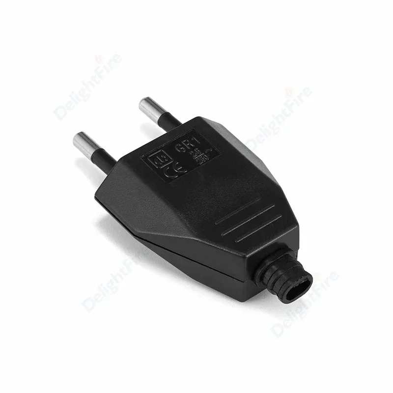 Adaptador de enchufe europeo, salida de repuesto macho de 16A, convertidor de enchufe eléctrico Schuko recargable, conector de cable, enchufe desmontable - imagen 4