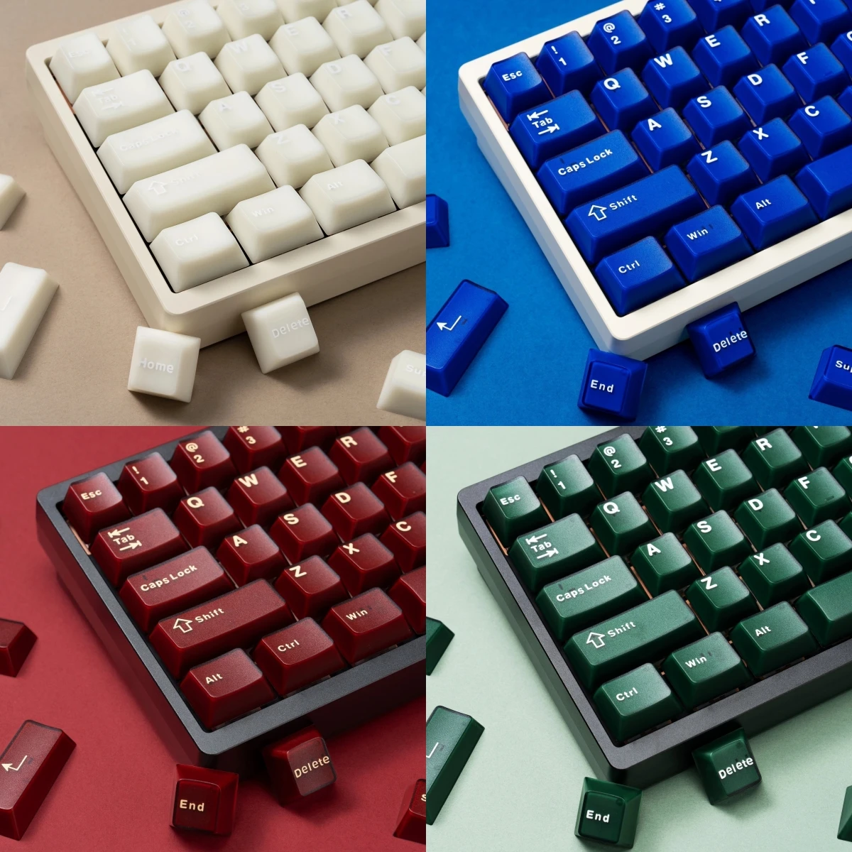 PFK-teclas ABS con perfil de cereza, juego de teclas de doble disparo para teclado mecánico Mx Cherry Gateron Switch, Kit DIY - imagen 2