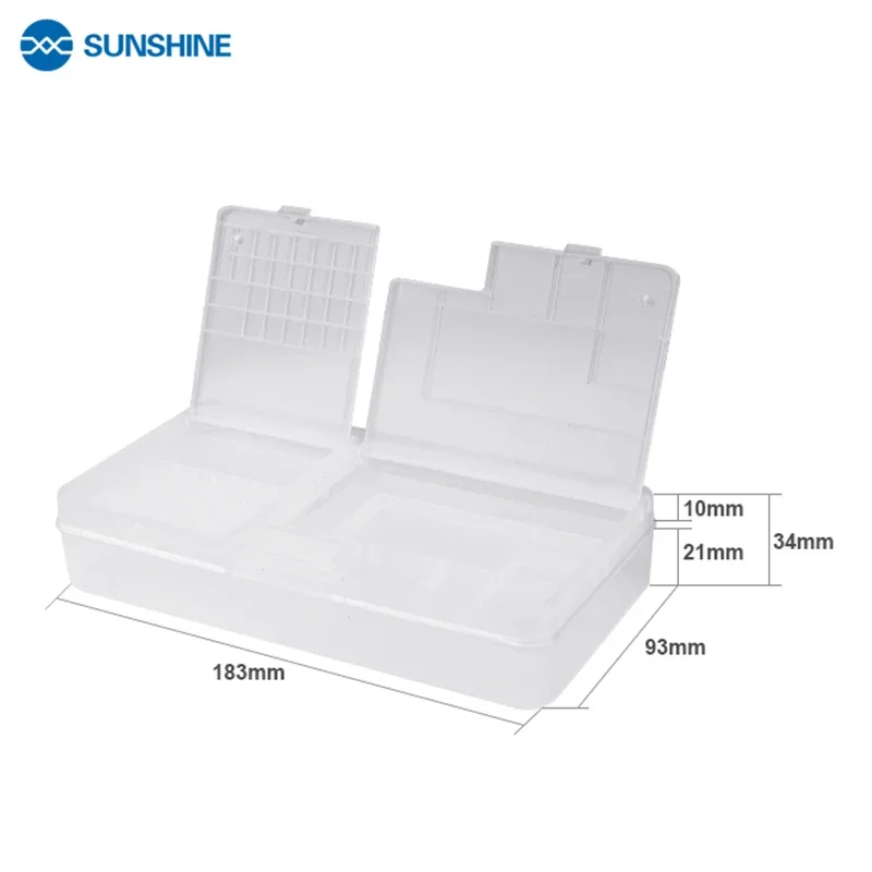 SUNSHINE SS-001A-caja de almacenamiento multifuncional para reparación de teléfonos móviles, accesorios, piezas y tablero - imagen 3