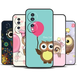 Funda para Honor con diseño de búho, compatible con series Magic y X