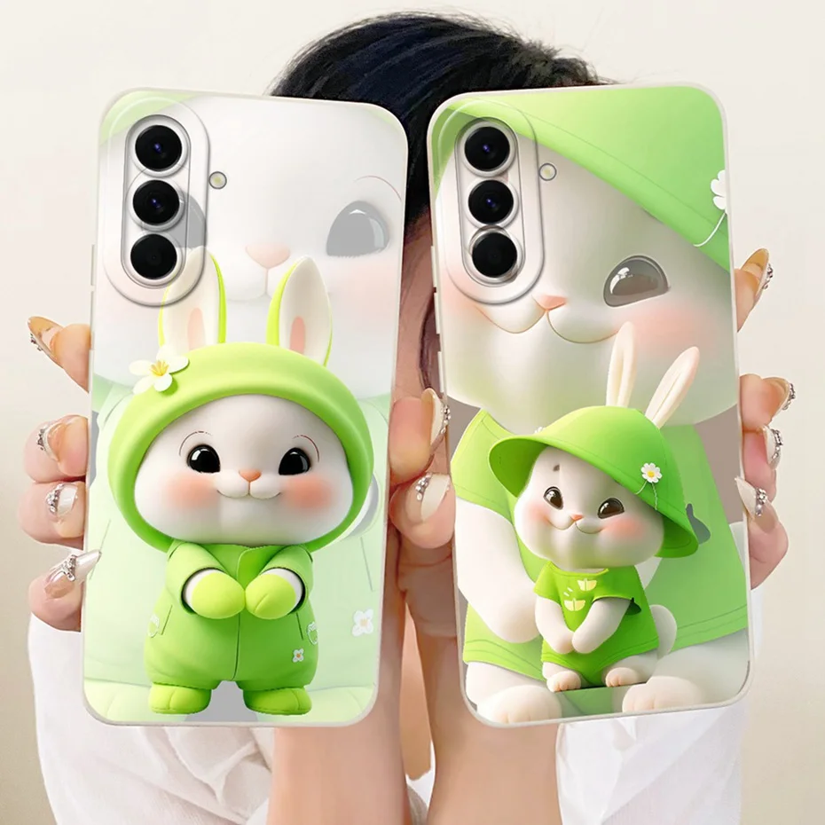 Nueva funda de teléfono de moda para Samsung Galaxy A37 A57 fundas de silicona suave para Samsung A37 A57 5G fundas a prueba de golpes parachoques - imagen 2