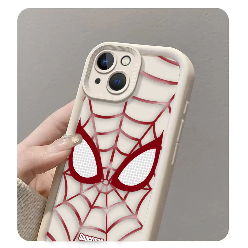 Funda con cara de Spider-Man de Marvel Comics para Samsung Galaxy A73 A71 A55 A54 A53 A52 A51 A50 A35 A34 A33 A32 A30 A25 A24 A23 A13 - imagen 5