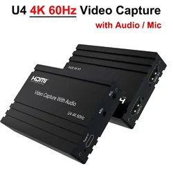 Tarjeta de Captura HDMI USB 3.2 4Kp60 para PS4 – Video y Audio