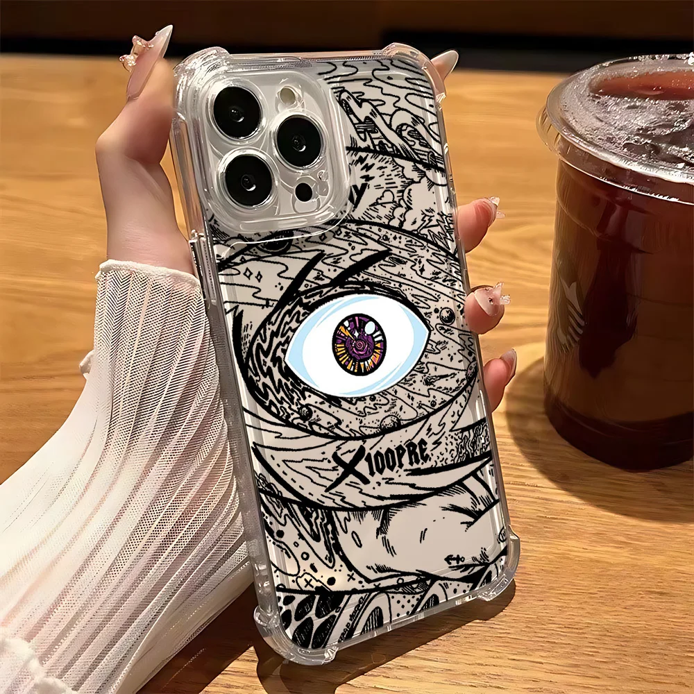 Bad Bunny X 100pre Bunny Logo funda de teléfono para IPhone 16e 16 15 14 13 12 11 Mini Pro Max X XR XSMax 8 Plus cubierta anti transparente - imagen 3