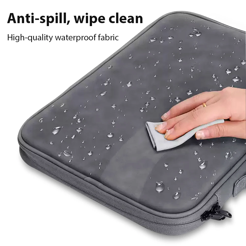 Bolsa portátil para iPad Pro 11 12,9 iPad 7 8 9 Gen Air 4 5 iPad Tablet bolsa para Samsung Galaxy Tab S7 FE S8 S9 Plus A8 S6 Lite - imagen 3