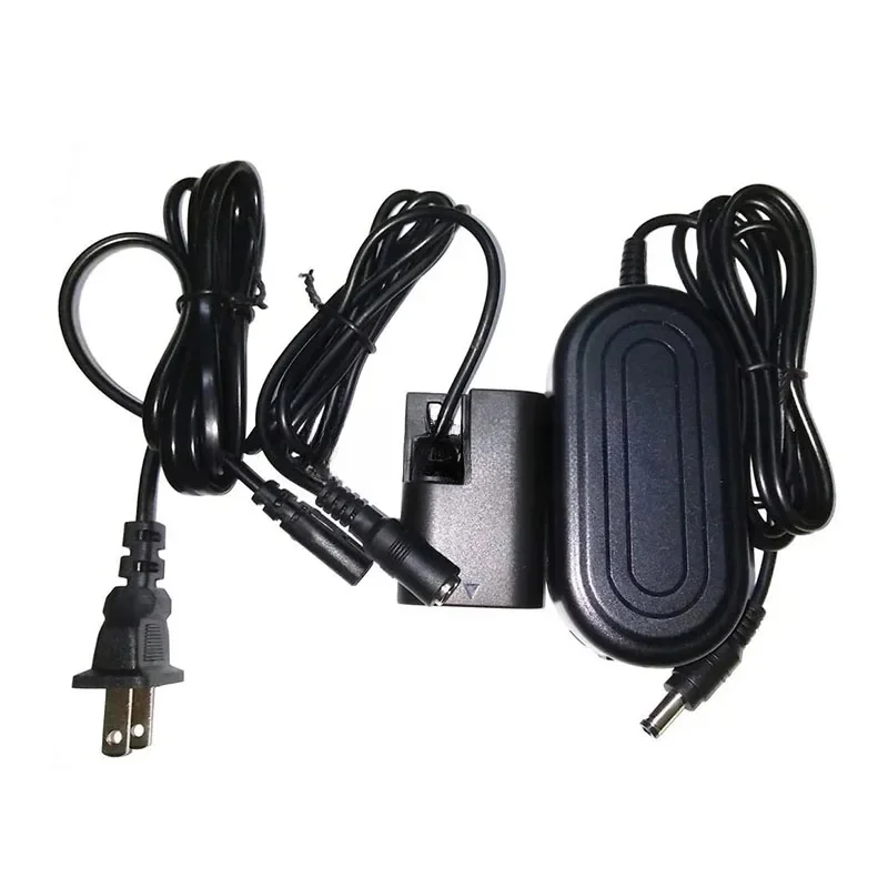 Acoplador de CC DR-E6 LP-E6 batería ficticia + ACK-E6 adaptador de corriente CA totalmente decodificado para Canon EOS 5D Mark IV 5D4 5D3 5D2 80D 90D 5DS 5DSR - imagen 3