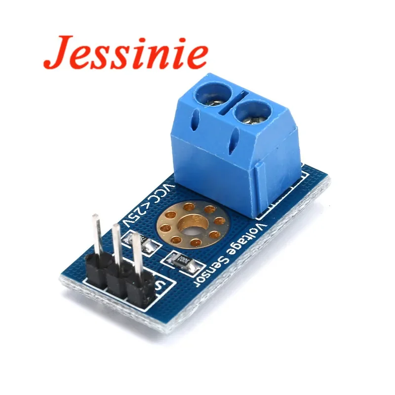 Módulo de Sensor de voltaje estándar, ladrillos electrónicos de prueba, Robot inteligente para placa de Sensor de voltaje Arduino electrónica