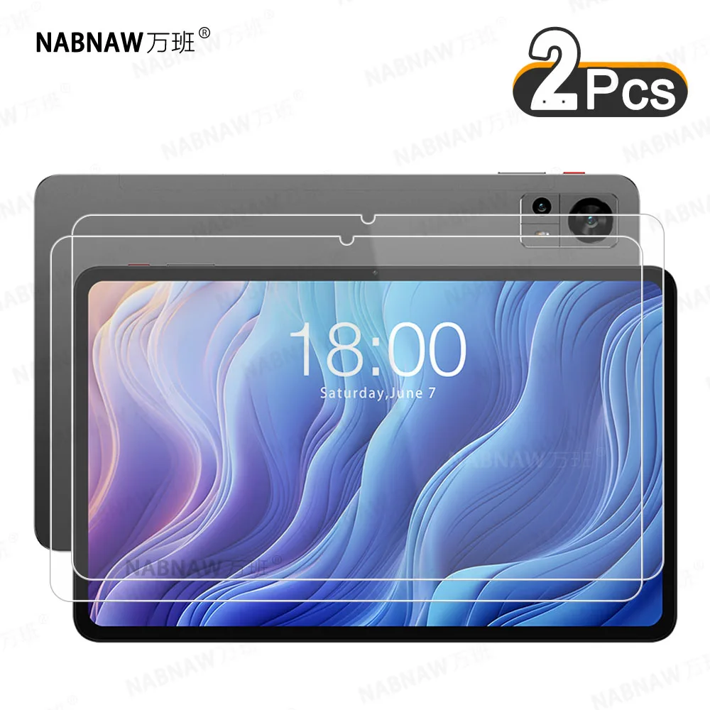 Protector de pantalla HD a prueba de arañazos, vidrio templado para Teclast T60 2023, película protectora de tableta con revestimiento de aceite de 12 pulgadas, 2 piezas - imagen 2