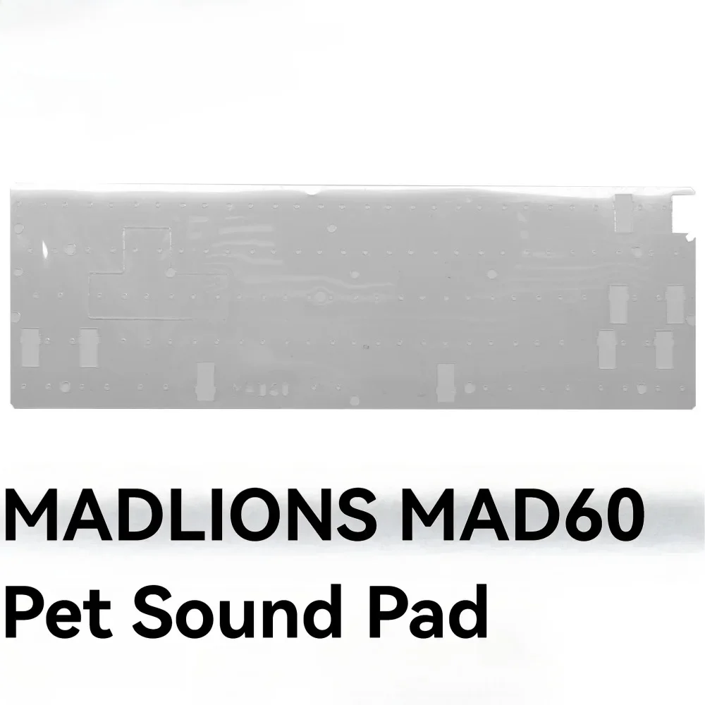 MADLIONS MAD60 HE Sound Pad 6Set Paquete de voz de espuma IXPE Axis Underlay Accesorios de teclado mecánico para juegos personalizados DIY - imagen 3