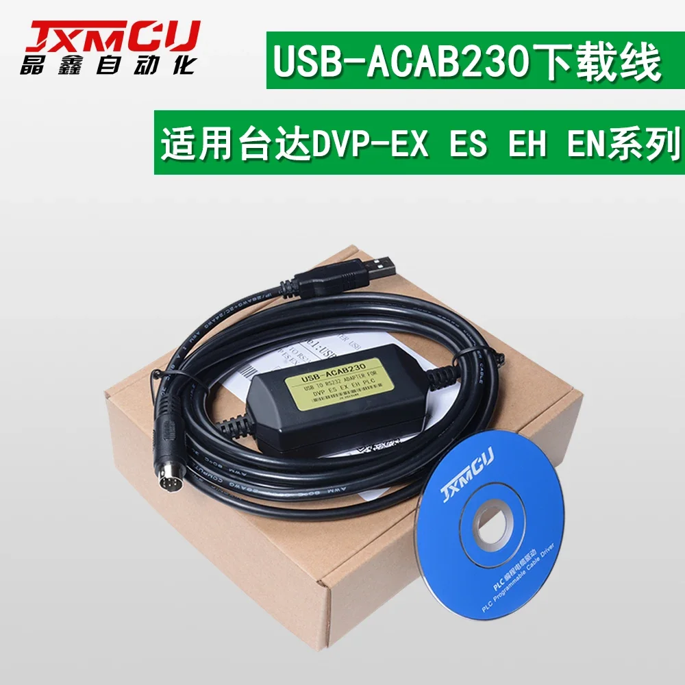 USBACAB230/PLC DVP/EH/EC/ES programación descargar cable de datos USB-DVP